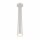 Grand spot encastré en métal rond H:75 cm G9 en blanc