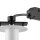 Grand spot encastré en métal rond H:75 cm G9 en blanc