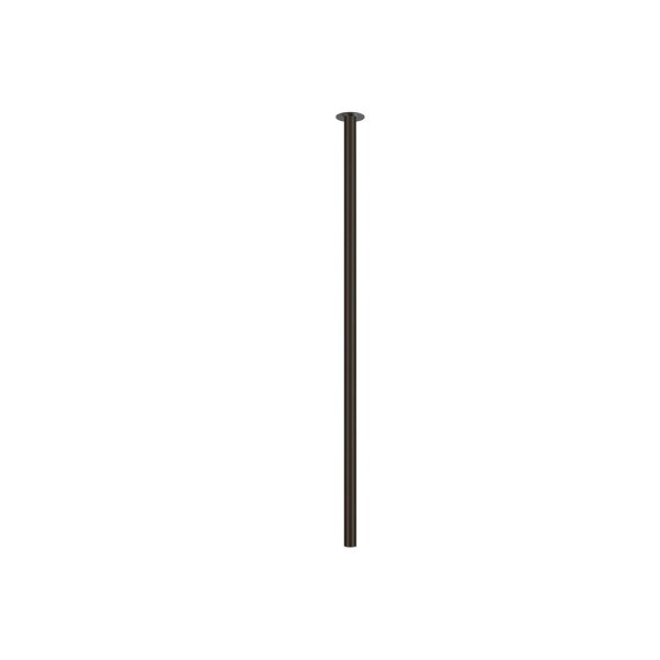 Lampe encastrée ronde en métal H:90 cm G9 jusquà 10 W en noir