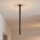 Lampe encastrée ronde en métal H:90 cm G9 jusquà 10 W en noir