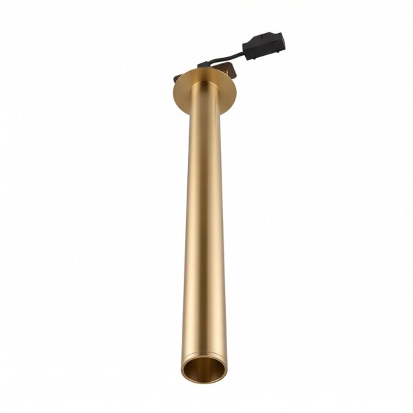 Spot encastré stylé en or rond H:90 cm G9 jusquà 10 W