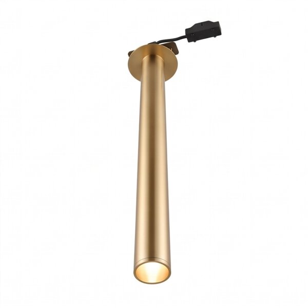 Spot encastré stylé en or rond H:90 cm G9 jusquà 10 W