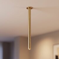 Spot encastré stylé en or rond H:90 cm G9...