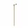 Spot encastré stylé en or rond H:90 cm G9 jusquà 10 W