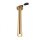 Spot encastré stylé en or rond H:90 cm G9 jusquà 10 W