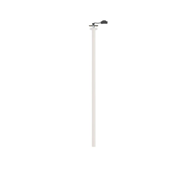 Spot encastré blanc H:90 cm G9 jusquà 10 W accentué