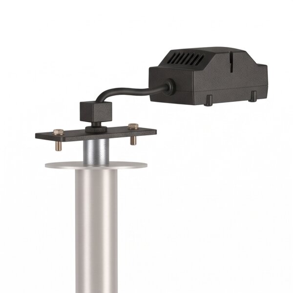 Spot encastré blanc H:90 cm G9 jusquà 10 W accentué