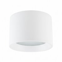 Deckenstrahler Weiß Aluminium GX53 IP54 B:10 cm...