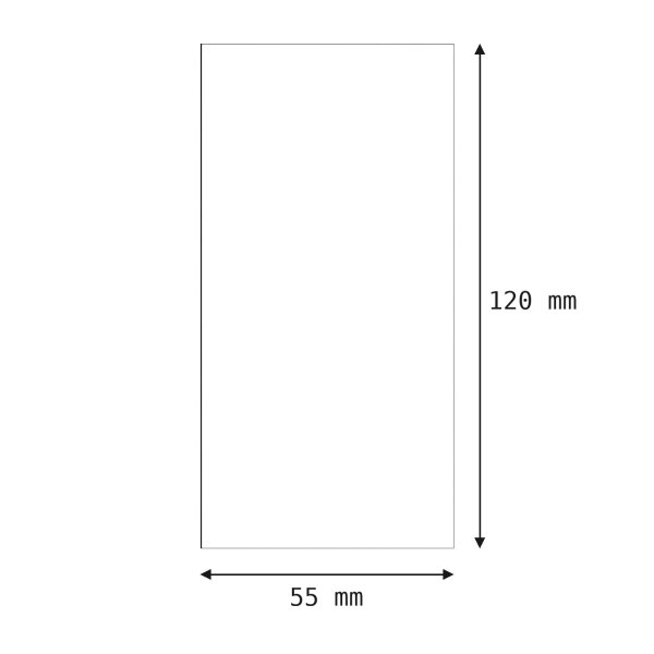 Deckenspot Aufputz Metall GU10 L:5,5 cm rund in Weiß