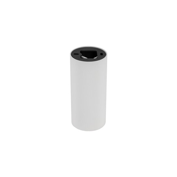 Deckenspot Metall GU10 L:5,5 cm rund stilvoll Weiß Gold