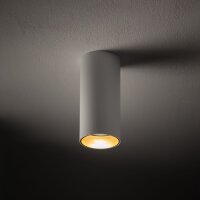 Spot de plafond métal GU10 L:5,5 cm rond...