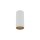 Deckenspot Metall GU10 L:5,5 cm rund stilvoll Weiß Gold