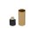Eleganter Aufbauspot Stahl in Gold GU10 Ø5,5 cm rund