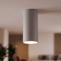 Spot de plafond gris métal GU10 rond Ø5,5...