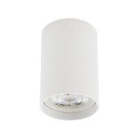 Spot encastré métal blanc Ø5,5 cm...