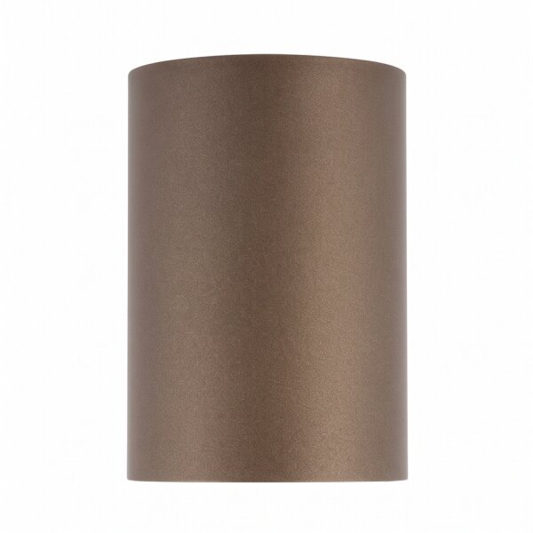 Spot encastré métal accentué Ø5,5 cm GU10 chocolat