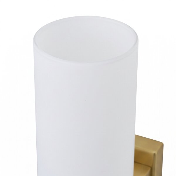 Up Down Wandlampe blendarm in Messing G9 IP44 T:7 cm