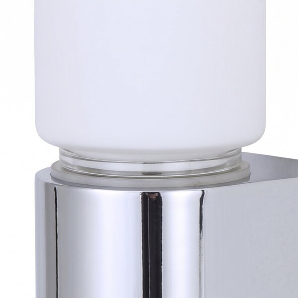Up Down Wandlampe blendarm in Chrom G9 IP44 H:29,5 cm