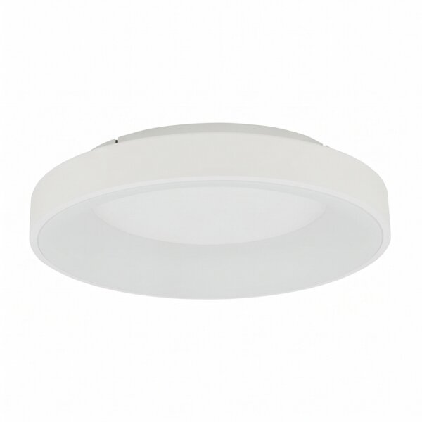 Plafonnier LED blanc métal rond Ø 48 cm 3000 K 48 W