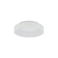 Weiße LED Deckenleuchte Metall Ø 38 cm 2700...