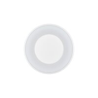 Weiße LED Deckenleuchte Metall Ø 38 cm 2700...