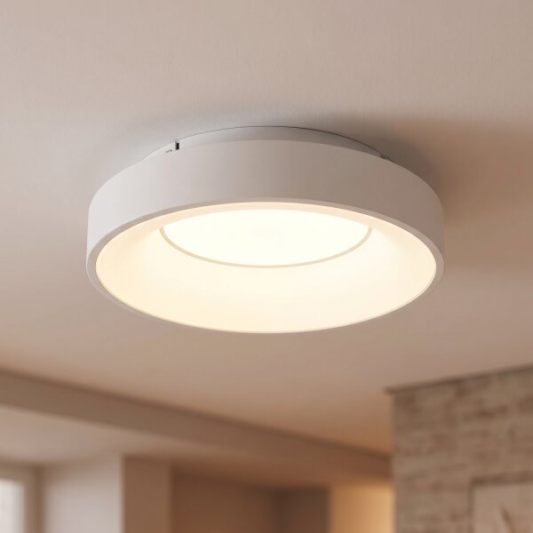 Blendarme LED Deckenlampe Metall Ø38 cm rund 4000 K
