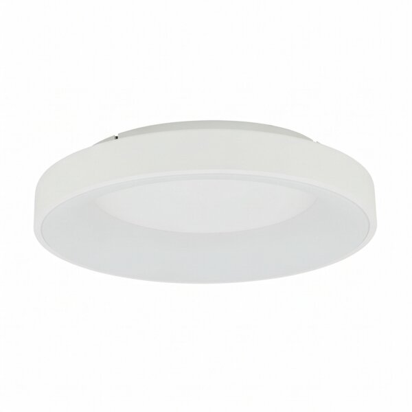 Plafonnier LED à faible éblouissement Blanc Métal Ø48 cm 4300 lm