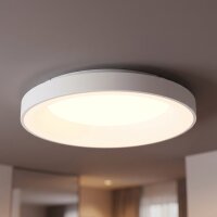 Plafonnier LED Blanc Métal Ø60 cm rond 3000...