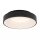 Blendarme LED Plafonnier Noir Métal Ø38 cm 3000 K