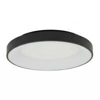 Plafonnier LED métal 60 W noir faible...