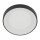 Plafonnier LED métal 60 W noir faible éblouissement confortable