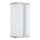 LED Wandlampe Metall Glas in Chrom IP44 H:30 cm 4000 K