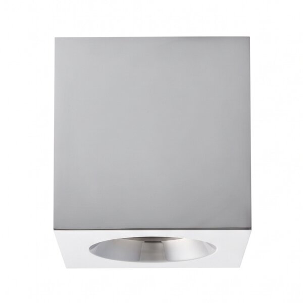 Kleiner Deckenspot Aluminium Glas IP44 B:8,5 cm Chrom