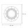 Kleiner Deckenspot Aluminium Glas IP44 B:8,5 cm Chrom