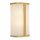 LED Wandlampe Metall Glas in Messing IP44 T:11,5 cm