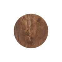 Applique LED bois foncé Ø25 cm 3000 K 130...