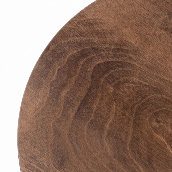 LED Wandlampe indirekt Holz warmweiß 13 W B:35 cm rund