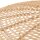 Runde Hängelampe Rattan Natur wohnlich E27 Ø79 cm groß