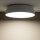 Blendarme Deckenlampe Metall E27 Ø58 cm Weiß wohnlich