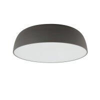 Plafonnier rond gris E27 Ø58 cm peu...