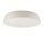 Runde Deckenlampe Metall E27 10-flammig L:78 cm in Grau