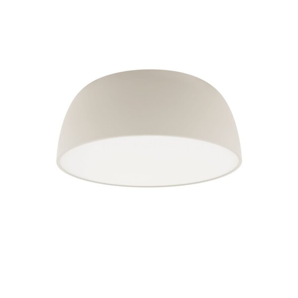 Plafonnier Métal Gris Confortable E27 Ø38 cm 3-flamme