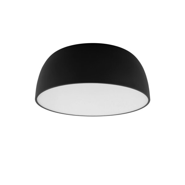 Deckenlampe Metall Schwarz gemütlich E27 Ø38 cm 3-flmg