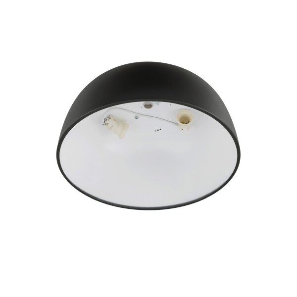 Deckenlampe Metall Schwarz gemütlich E27 Ø38 cm 3-flmg