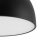 Plafonnier Métal Noir Confortable E27 Ø38 cm 3-flmg