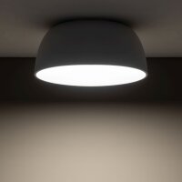 Plafonnier métal blanc 3-flmg confortable E27 38...