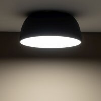 Deckenleuchte 3-flammig Metall Grau wohnlich E27...