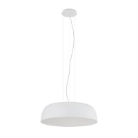 Suspension Blanc Métal Ø58 cm E27 7-flmg...