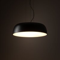 Lampe à suspendre noire métal Ø58 cm...
