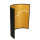 Wandleuchte ALICE in Schwarz Stoff Schirm modern